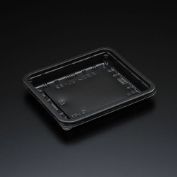 スミ サンドイッチ容器 エスコン UL-82 本体 黒