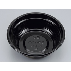 シーピー化成 どんぶり容器 BF丼13 黒つづみ 本体 発泡