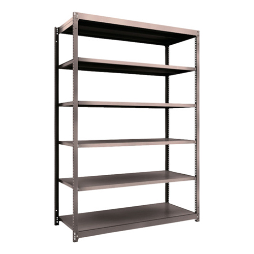 ＴＲＵＳＣＯ スチールラック Ｍ1.5型軽中量棚 1460×595×2100mm 6段 単体 ネオグレー M1.57566