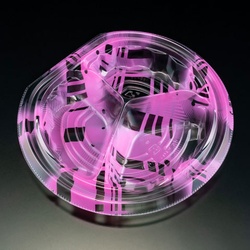 リスパック フルーツ容器 バイオ パティー 18B-3S ふわピンク 本体