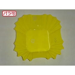 セイコー おかずカップ ラミケースOPP四角8号Pイエロー 500枚