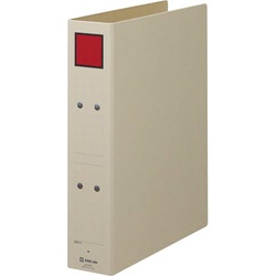 保存ファイル（片開き）Ａ４縦背幅６５ｍｍ赤