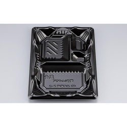 シーピー化成 弁当容器 BF恵味7-2 黒 本体(N)