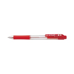 ノック式　ドットイーボール０．７ｍｍ　赤１０本