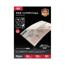 パウチフィルム　１００μ　Ｂ４　１００枚入