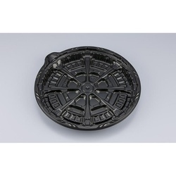 ピザ容器 CZラプレピザ8 BS黒本体 シーピー化成