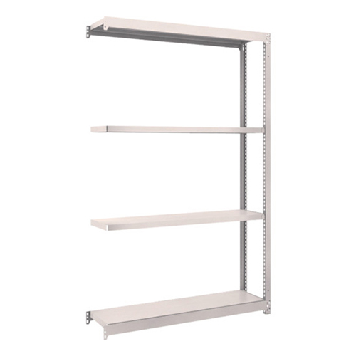 ＴＲＵＳＣＯ スチールラック Ｍ1.5型軽中量棚 1160×295×1800mm 4段 連結 ネオグレー M1.56434B