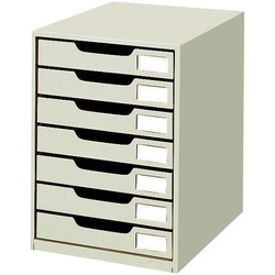 レターケーススチール引き出しタイプＡ４縦　片引７段