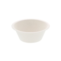 HEIKO 紙皿 業務用 バガスペーパーウェア どんぶり ホワイト 250ml 50枚/袋