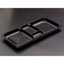 リスパック 饗膳 100 中皿2 黒