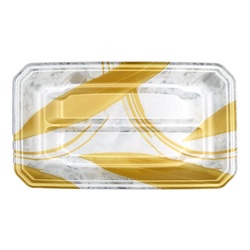 鮮魚トレー FLステージ25-14(25) 金ささ銀 エフピコ