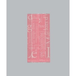 合掌袋 合掌ガゼット袋 GT(透明タイプ) No.22洋柄ピンク 福助工業