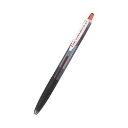 スーパーグリップＧ　ノック式　０．７ｍｍ　赤１０本