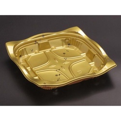 【廃番商品】リスパック 冷麺容器 クリーンカップ レフィノ17-30B カリス金 本体