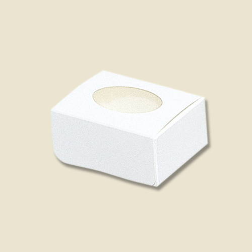 ギフトボックス（白・窓付き・80×60×高38mm）