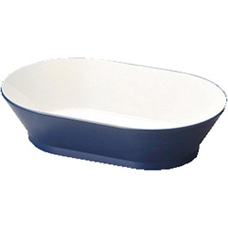 Ｈｉｌｌ　カレー皿　インディゴ　１個