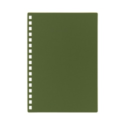 カスタマイズオープンリングノート表紙　オリーブ