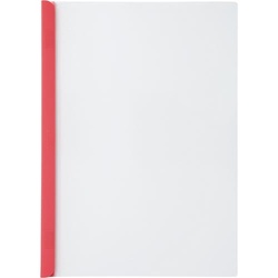 スライドバーファイルＡ４縦５０枚とじ　赤１０冊