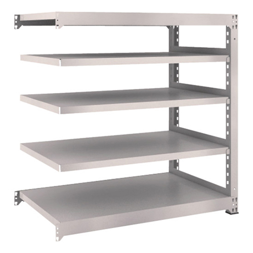 ＴＲＵＳＣＯ スチールラック Ｍ3型中量棚 1200×721×1200mm 5段 連結 ネオグレー M34475B