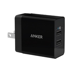 ２４Ｗ　２ポート　ＵＳＢ　ブラック