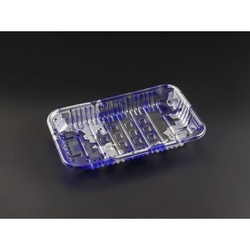 リスパック 透明トレー バイオPET AC-20-12T みぞれ青