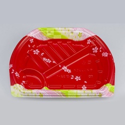 【廃番商品】シーピー化成 弁当容器 BFN味音(みおん)32-1 春茜 本体