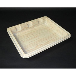 JSPパッケージング オードブル容器 ミニグルメバット本体 杉 263232