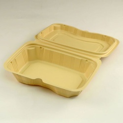 弁当容器 バイオデリカ シェルBOX60 クラフトB リスパック