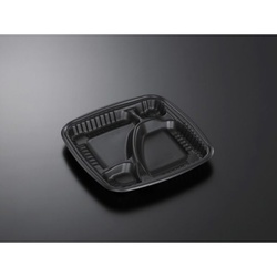 中央化学 弁当容器 CT ぬく盛 K23C BK 本体