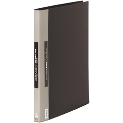 カラーベース差替式Ｂ４縦３６穴背幅２５ｍｍ黒５冊