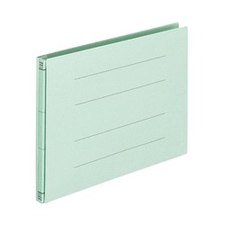 セノバスエコノミーつづりひもＡ４横　ブルー　３冊