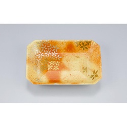 発泡トレー V-惣菜30 花里橙 シーピー化成