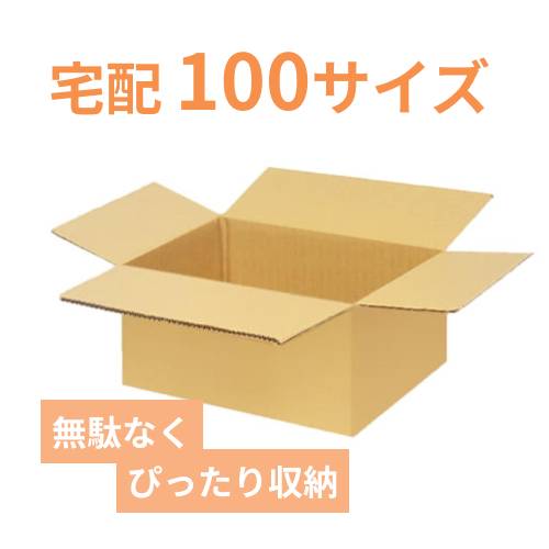 宅配100サイズ】ダンボール箱（400×300×100mm）3mm B/F C5×C5