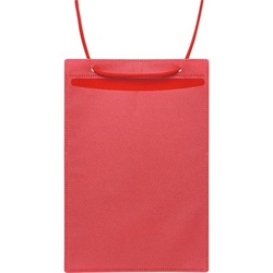 イベント名札　ハガキ用　赤　１００枚