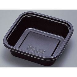 福助工業 軽食容器 フルレンジTR-62H 黒 本体