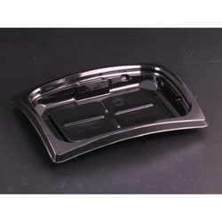 【廃番商品】リスパック 惣菜容器 クリーンカップ Pリッジ 15-11B 黒 本体