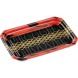 惣菜容器 MFPパシオ22-15 チア黒赤 エフピコ