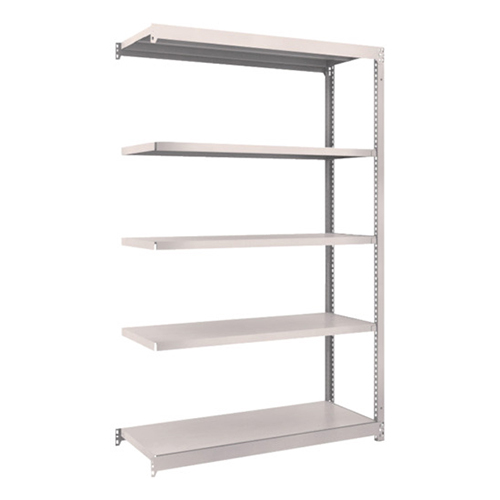 ＴＲＵＳＣＯ スチールラック Ｍ1.5型軽中量棚 1160×445×1800mm 5段 連結 ネオグレー M1.56445B