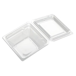 リスパック サラダ容器 バイオカップ プリズムシェル 13-43