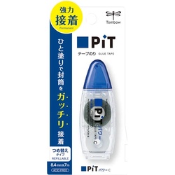 テープのり　ピットパワーＣ本体　スタンダード×５