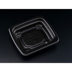 リスパック 惣菜容器 RHF ラトフ 15-13B 黒 本体