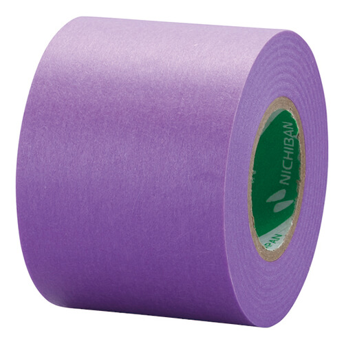 【廃番商品】マスキングテープ40mm×18m　紫　【ニチバン 建築用マスキングテープ ２５５１Ｈ−４０ ４０ｍｍＸ１８ｍ（３巻入り）】