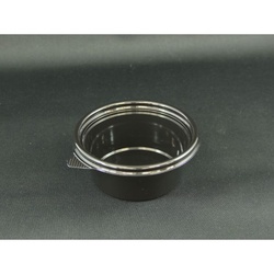 リスパック 透明カップ バイオカップ MP 10-200 B 黒 本体