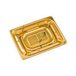 リスパック 惣菜容器 バイオカップ 優枠 15-11B カリス金 本体