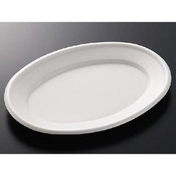 中央化学 オードブル容器 小判皿 中 (L)