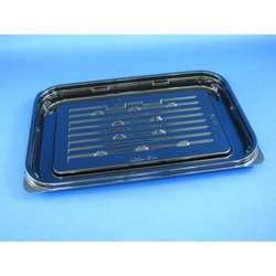 リスパック 軽食容器 クリーンカップ APS420 B黒 本体