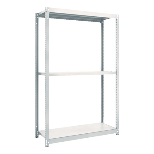 ＴＲＵＳＣＯ スチールラック Ｍ1.5型軽中量棚 1160×295×1800mm 3段単体 ネオグレー M1.56433