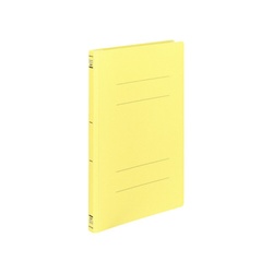 フラットファイル＜ＰＰ＞　Ａ４縦　黄　１冊