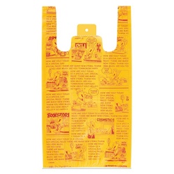 レジ袋 アメリカンコミックレジバッグ-1(100枚) ヘッズ