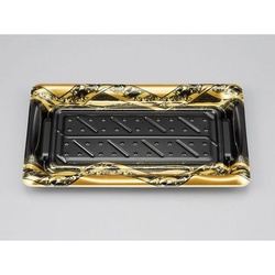 シーピー化成 寿司容器 SF港25 八重波黒 本体